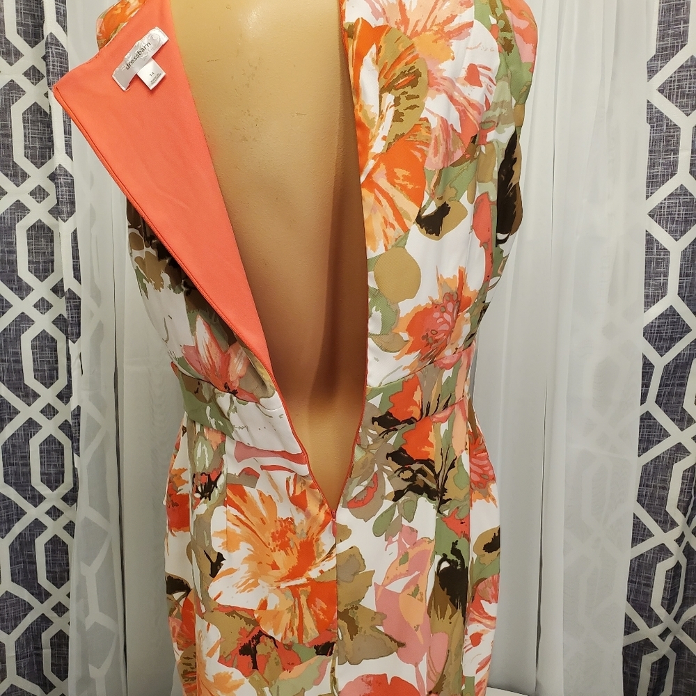 Beautiful Floral Dress Barn Dress - Picture 6 of 12